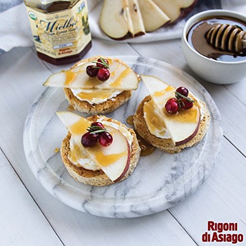 Rigoni Di Asiago Mielbio Organic Italian Raw Chestnut Honey, 10.58Oz (Pack Of 6)