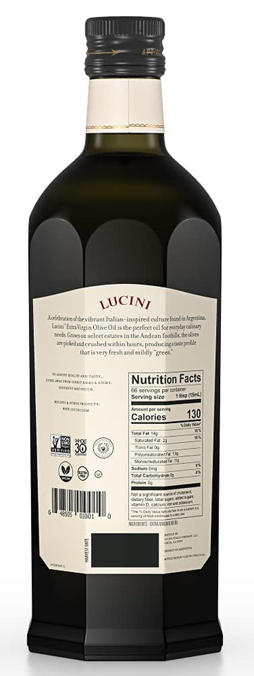 Lucini, Extra Virgin Olive Oil Collection (Everyday, 1L (Pack Of 6))