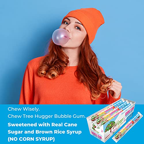 Tree Hugger All Natural Bubble Gum, Fantastic Fruit, 1.6 Ounce (Pack Of 12)