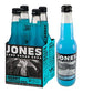 Jones Soda Co. Berry Lemonade Soda Flavor | 100% Cane Sugar Soda | Craft Soda Pop | Soda Soft Drinks | 12 Oz Glass Bottle Soda (