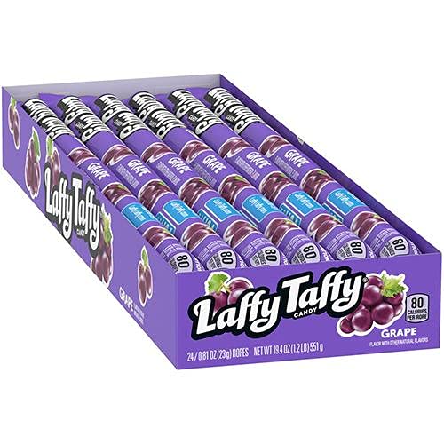 Laffy Taffy Rope - Case Of 24 (Grape)