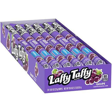 Laffy Taffy Rope - Case Of 24 (Grape)