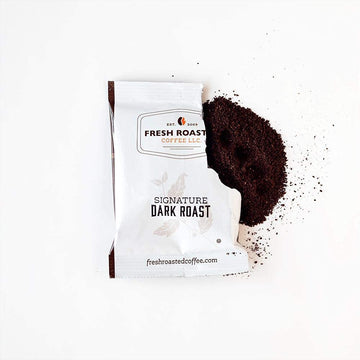 Fresh Roasted Coffee, Frc Dark Roast Blend, Pre-Ground Fractional Packs, 2.25 Ounce, 36 Count