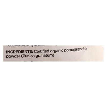 Navitas Organics Gluten Free Naturally Sweet and Mildly Tart Flavor Pomegranate Powder (8OZ, Non GMO, Freeze Dried, Gluten Free,