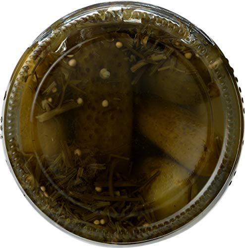 Hengstenberg Crunchy Pickles Jar, 24.3 Fz