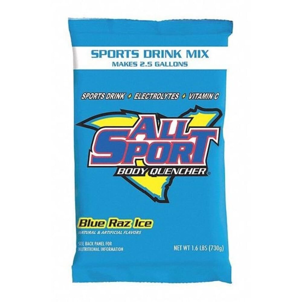 All Sport Sports Drink Mix,Blue Raz Flavor 10125067-1 Each
