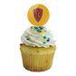 Flagler College Secondary Logo Cupcake Picks Toppers Decoration Set Of 6