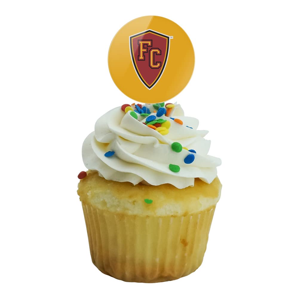 Flagler College Secondary Logo Cupcake Picks Toppers Decoration Set Of 6