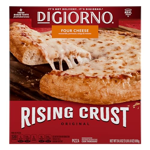 Digiorno Frozen Pizza, Rising Crust Four Cheese Pizza 24.6 oz