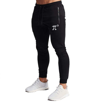 Wangdo Mens Joggers Sweatpants gym Training Workout Pants Slim Fit with Zipper Pockets(Black-XXL)