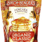 Organic Pancake and Waffle Mix, Classic Recipe by Birch Benders, Whole Grain, Non-GMO, Just Add Water, 16oz (Packaging may vary)