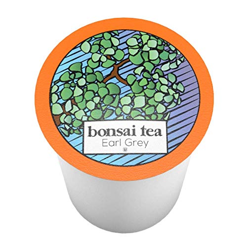Bonsai Tea Co. Earl Grey Tea Pods, Sweet Bergamot Flavor, Compatible with K Cup malt-inspired, 100 Count