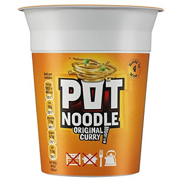 Original Curry Pot Noodle (Pack of 12)