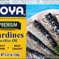 Goya Foods Enhanced Sardines In Olive Oil, 4.25 Ounce (Pack Of 25)