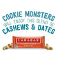 Larabar Gluten Free Bar, Cashew Cookie, 1.7 Oz Bars (16 Count), Whole Food Gluten Free Bars, Dairy Free Snacks