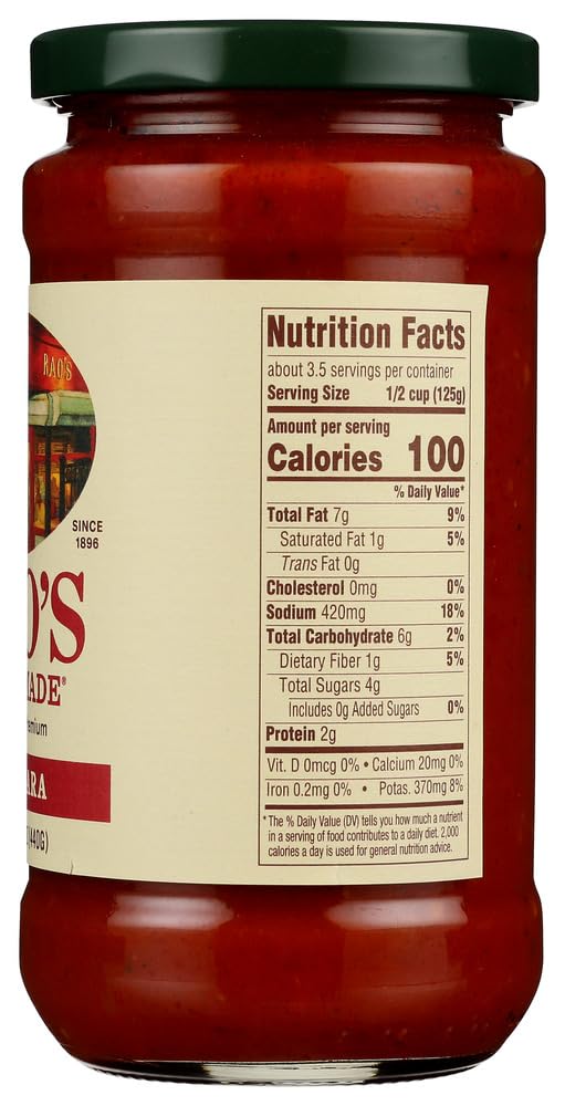 Raos Homemade Marinara Sauce, 15.5 Oz Jar, 6 Pack