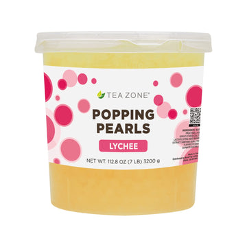 Tea Zone 7 Lb Lychee Popping Pearls