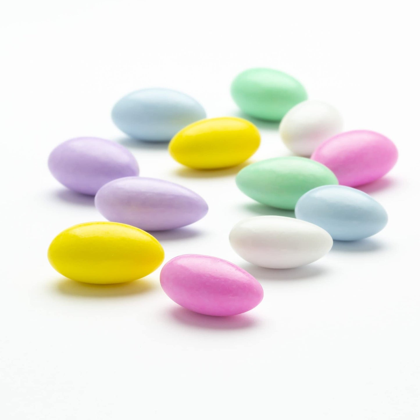 Sconza Jordan Almonds | Assorted Pastel Candy Coated California Almonds | Wedding, Easter, Bridal Shower Snack | Made In The Usa | Pack Of 1 (5 Lb. Bulk Bag)