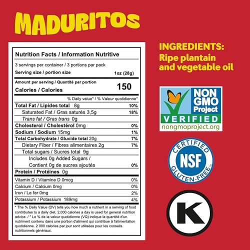 Mayt   Sweet Potato Chips | Sweet Plantain Chips | 3 Oz Snacks | Non Gmo | Gluten Free Snacks | Kosher