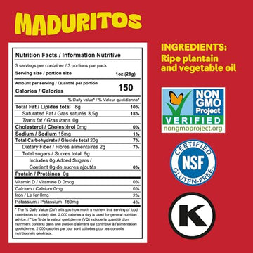 Mayt   Sweet Potato Chips | Sweet Plantain Chips | 3 Oz Snacks | Non Gmo | Gluten Free Snacks | Kosher