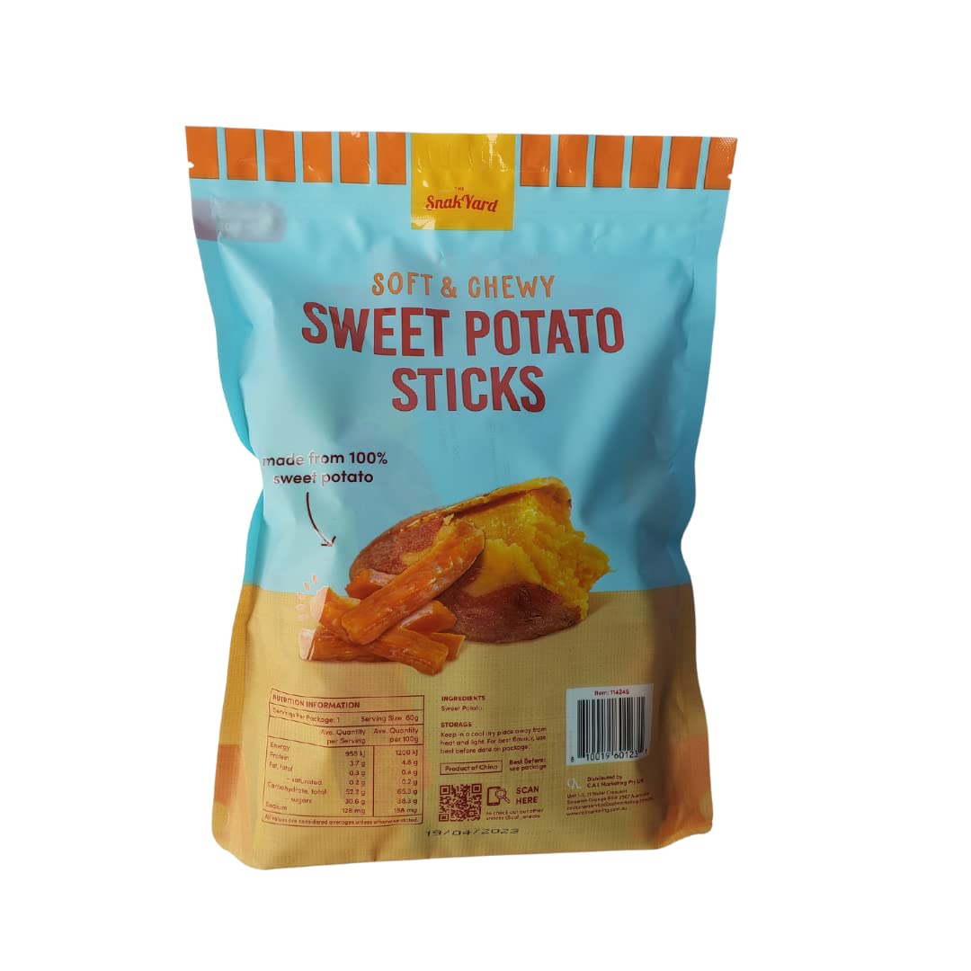 Snakyard Sweet Potato Sticks 6/2.8Oz (1.05Lbs)