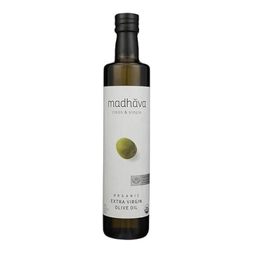 Madhava Honey - Olv Oil Organic Extra Virgin - Case Of 6-16.9 Fz