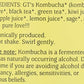 SYNERGY The Real Kombucha - Golden Pineapple - 16 fl oz Bottle - Raw Probiotic Drink for Gut Health and Immune Support