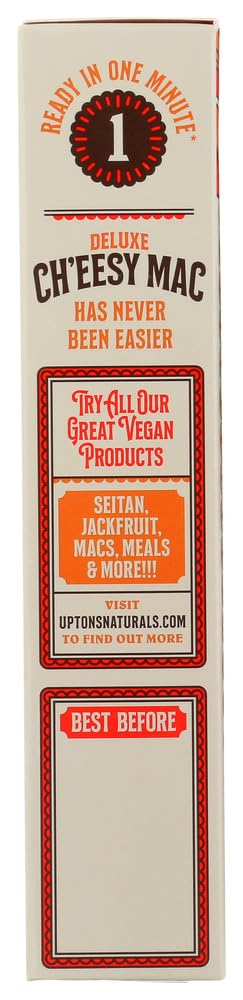 Upton’S Naturals Cheesy Mac - 10.05 Oz Boxes (Pack Of 6)