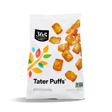 365 Everyday Value, Tater Puffs, 32 oz, (Frozen)