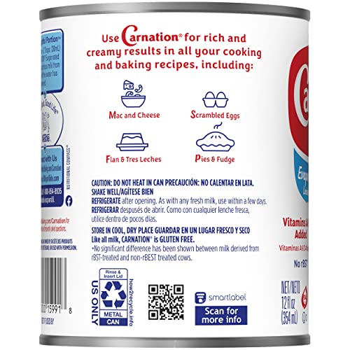 Nestle Carnation Lowfat 2% Evaporated Milk, Vitamins A and D Added