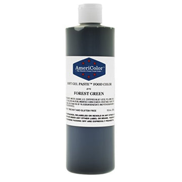 Americolor Food Coloring, Forest Green Soft Gel Paste, 13.5 Ounce