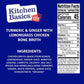 Kitchen Basics Turmeric & Ginger With Lemongrass Chicken Bone Broth, 8.25 Oz (Pack Of 12) | No Artificial Flavors, Gluten Free, Keto Friendly, Great For Sipping, Resealable Cap |
