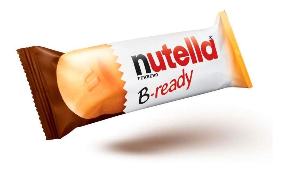 Nutella B-Ready Wafer Biscuits With Cream Nutella Kit W/ 36