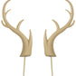 Decoset Antlers Creations Cake Topper For Birthdays And Parties, Decopac Cake Decorating 2-Pc Decorations Set