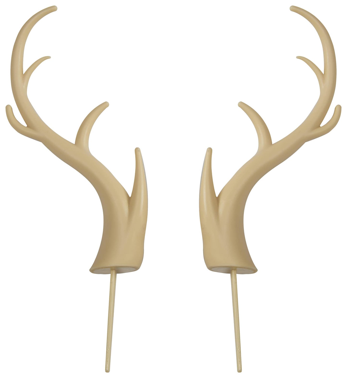 Decoset Antlers Creations Cake Topper For Birthdays And Parties, Decopac Cake Decorating 2-Pc Decorations Set