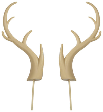 Decoset Antlers Creations Cake Topper For Birthdays And Parties, Decopac Cake Decorating 2-Pc Decorations Set