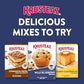 Krusteaz Wild Blueberry Muffin Mix, Blueberry Muffins Made With Real Blueberries, 17.1 oz Box