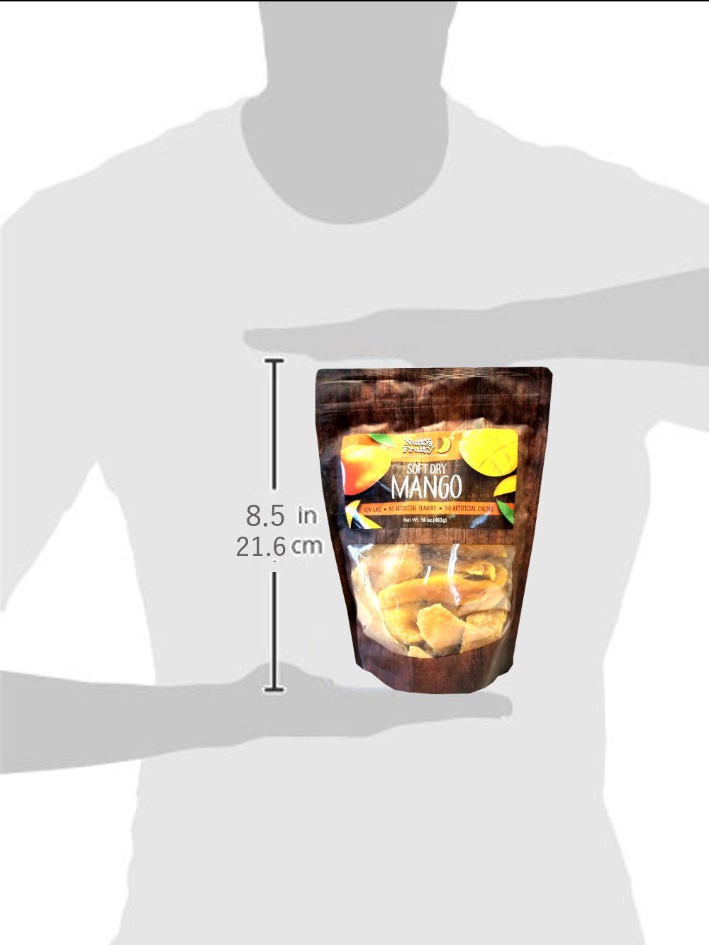 Nutty&Fruity Soft Dry Mango 16Oz