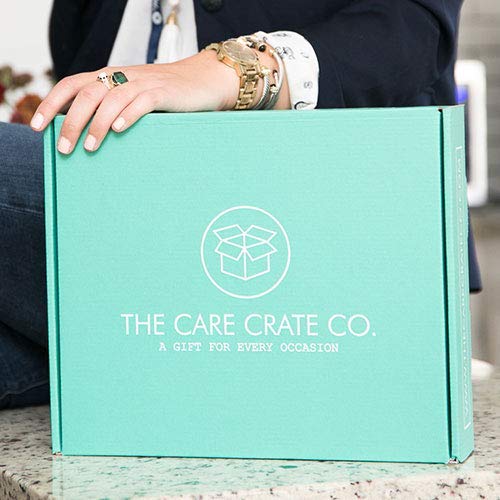 The Care Crate Co. Womens Spa Day Gift Box - 11 Piece Set with Soaps, Manicure Set, Eos Hand Cream & Lip Balm