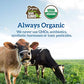 Organic Valley Grassmilk Half and Half - Organic, Grass Fed, Non GMO - 16 oz (Pint)