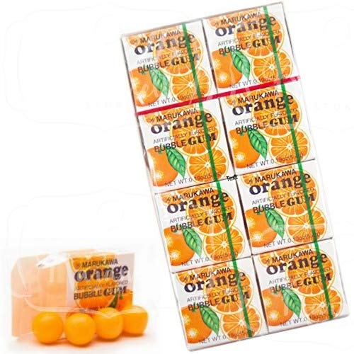 Marukawa Bubble Gum Orange 1.52Oz (3 Pack)