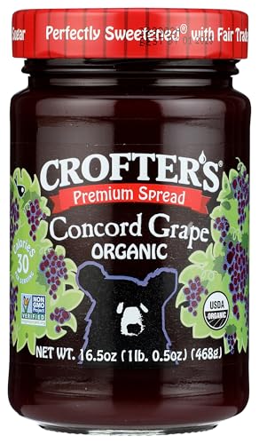 Crofters Organic Concord Grape Premium Spread, 16.5 Oz