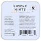 Simply Gum Caffeine Awaken Mints - Peppermint and Matcha Flavor - 1.1 oz