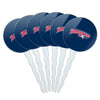 Metro State Primary Logo Cupcake Picks Toppers Decoration Set of 6