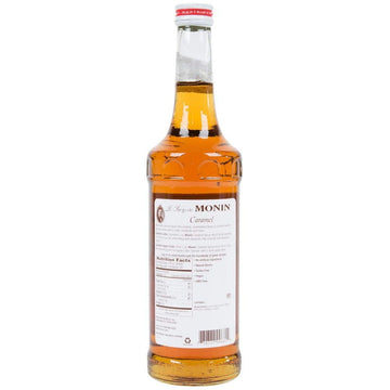 Monin Caramel Syrup, Rich and Buttery, Gluten-Free, Non-GMO, 750 ml (25.4 Fl Oz)