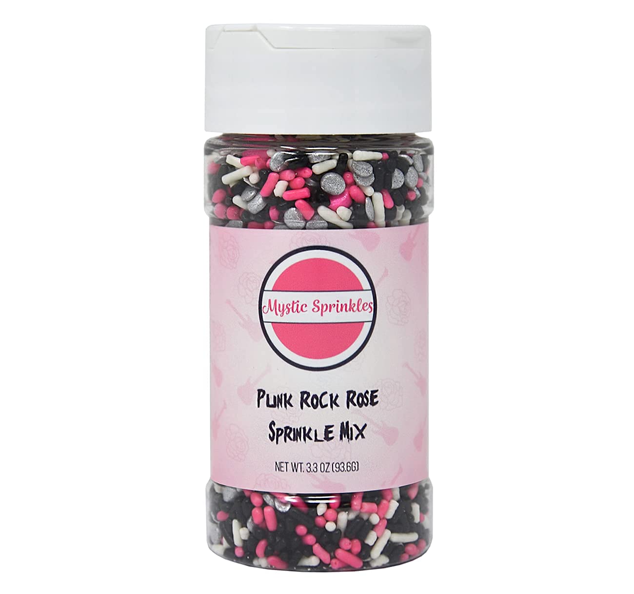 Mystic Sprinkles Sprinkle Mixes (Punk Rock Rose Sprinkle Mix 3.3Oz)