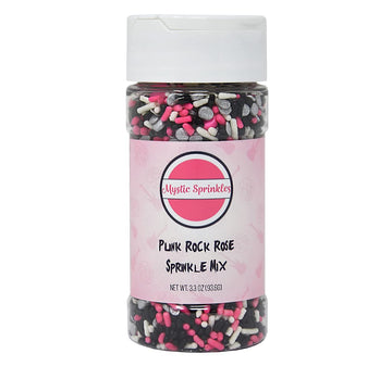 Mystic Sprinkles Sprinkle Mixes (Punk Rock Rose Sprinkle Mix 3.3Oz)