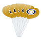 GRAPHICS & MORE Cupcake Picks Set of 6, Acrylic, Georgia Southwestern State University