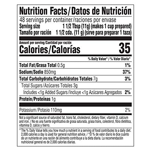Knorr Professional Vegetable Soup Mix Vegetarian  No Artificial Flavors  No added MSG  19.01 oz  Pack of 6