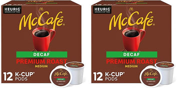 Mccafe Decaf Premium Roast Keurig K-Cup, 12 Ct (Pack Of 2)